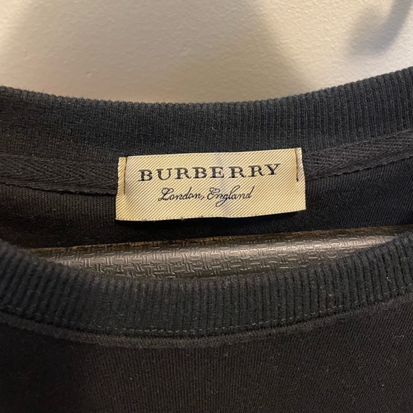 Burberry Men’s Acklow Logo-back Sweatshirt - Picture 3 of 5